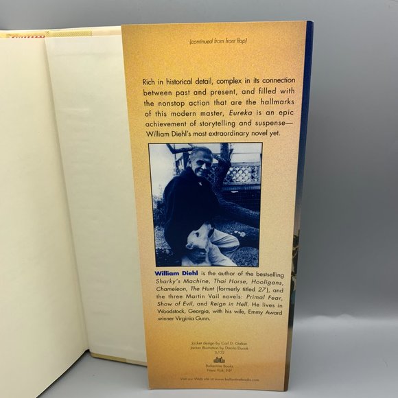 Eureka Hardcover Novel by William Diehl - Picture 5 of 6